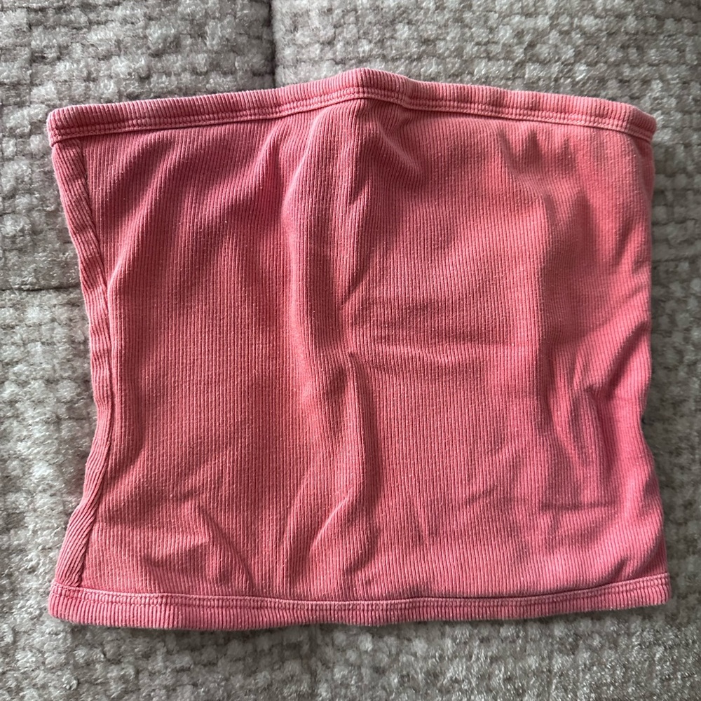 Pink tube top